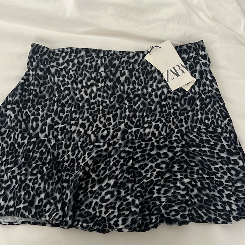 Leopard Print Zara Skirt
